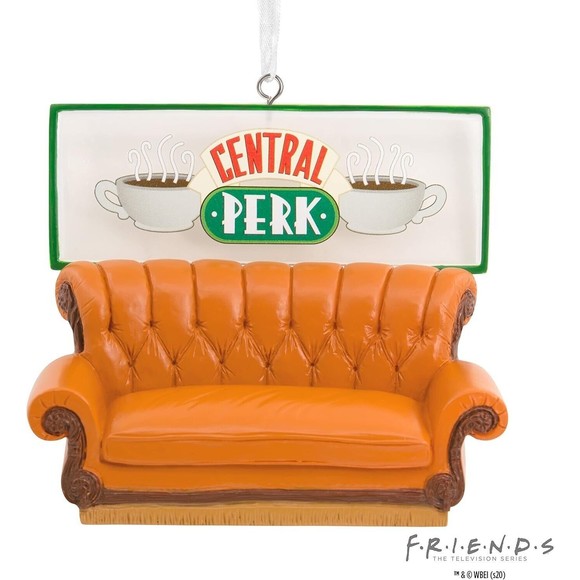 Hallmark Friends Central Perk™ Cafe Couch Ornament NIB - Picture 2 of 4
